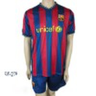 the latest 09-10 season Barcelona home football we