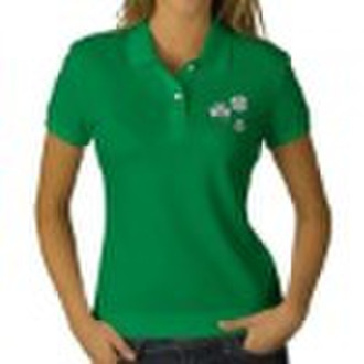 Ladys cotton casual pique Polo shirt