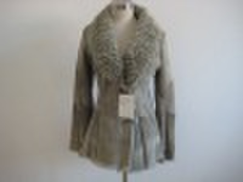 rabbit fur coat