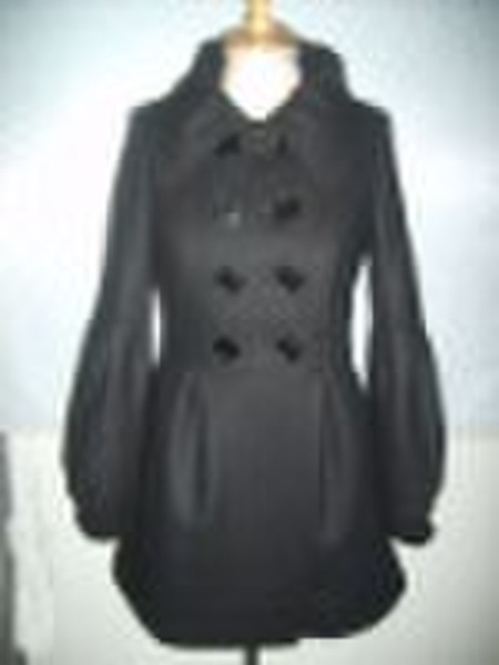 Ladies melton coat