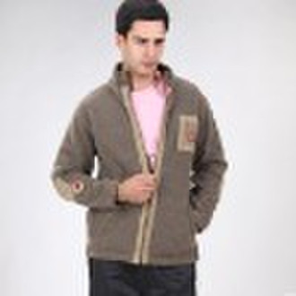 Men's polyester fleece jacket