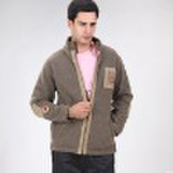 Men's polyester fleece jacket