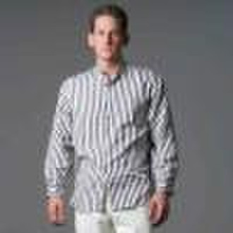 Men's cotton color stripes fashion shirts