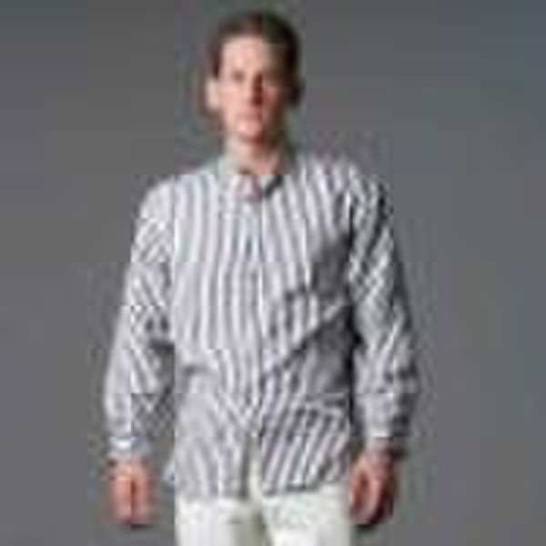 Men's cotton color stripes fashion shirts