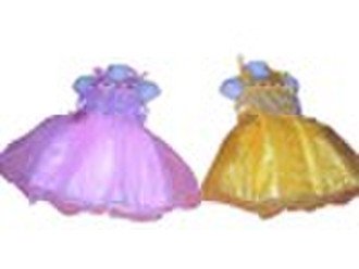 Girls' strap princess dress