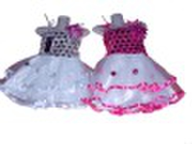 Girls' strap princess dress