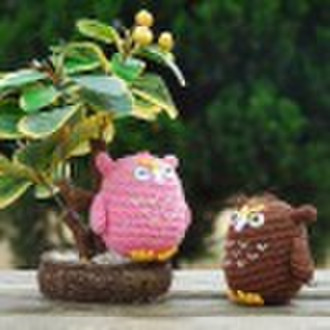 Hand Crochet Toy  owl