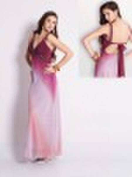 EN0088 - Ein fuchsia ombre schöne Friesen Prom dre