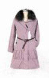 Herry Cotton Women's padding coat with fur col