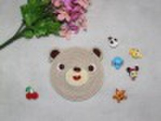 Crochet toys wallet bear