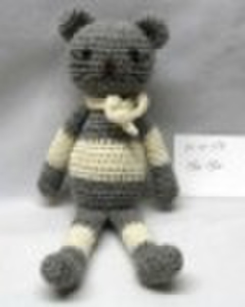 Crochet toys cat animals