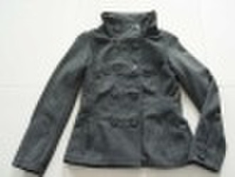 women's coat, women's peacoat, woolen peac