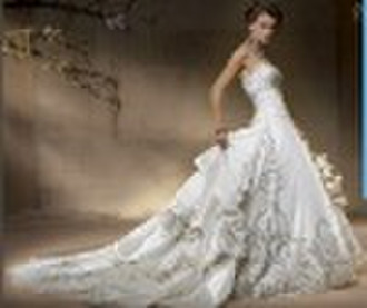 2010 Embroidery New Wedding Dress