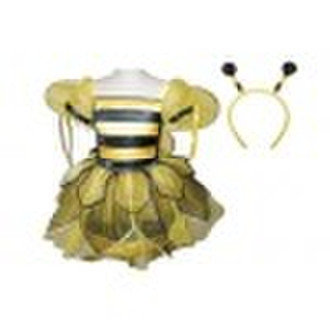 Stage performance clothing child skirt Honey Bee S