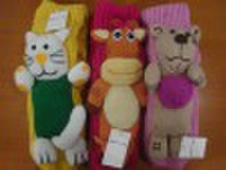 Room Socks with Animal Head