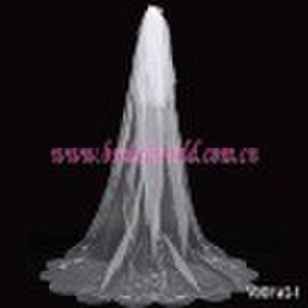 New style wedding veil with beads