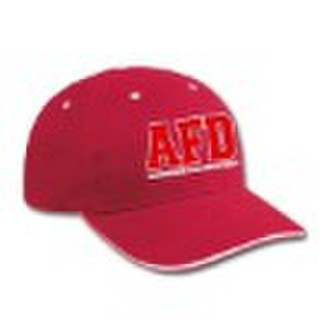 baseball cap with embroidery and printing