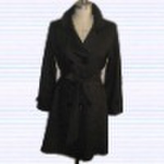 wrinkled womens coat