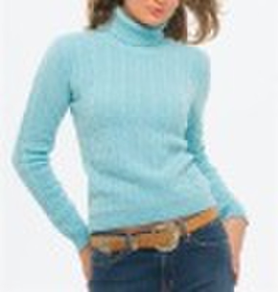 women's cashmere turtleneck sweater