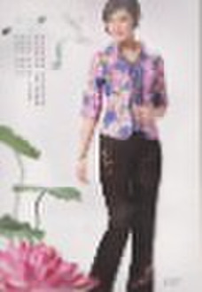 chinese style women blouse/embroidred blouse