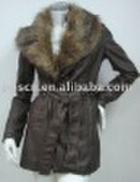 Lady's Leather Coat