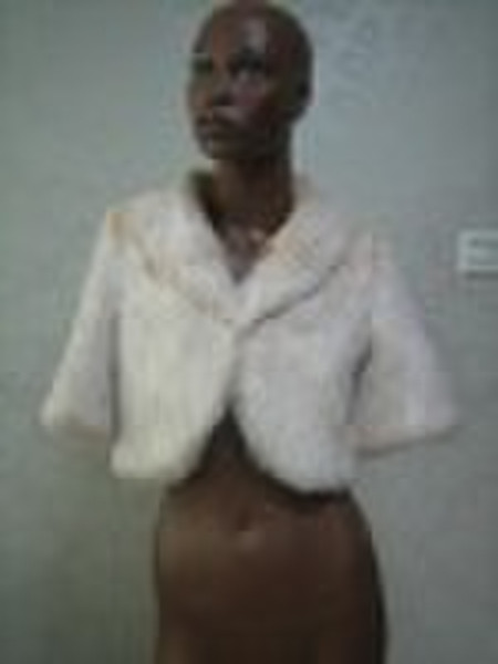 fashion lady coat fur coat