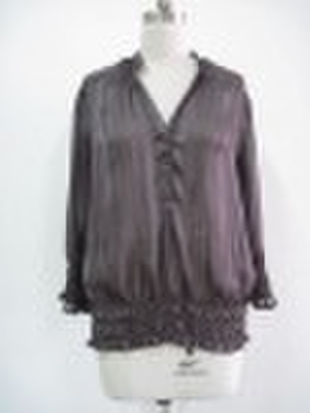 lady chiffion fashion blouse