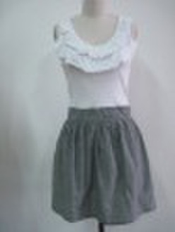 women modal chambray dress