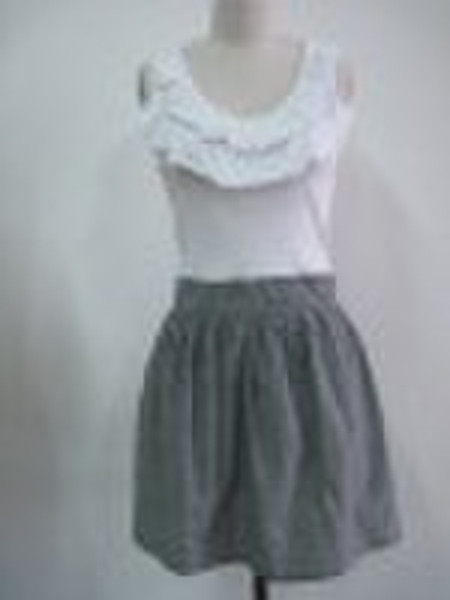 women modal chambray dress