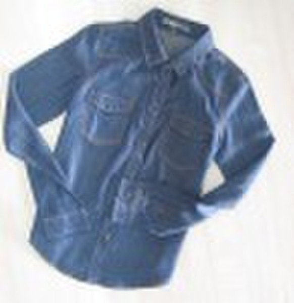 lady denim  blouse