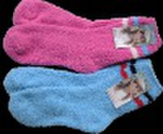 girls cozy socks/knee sock/cozy soxs