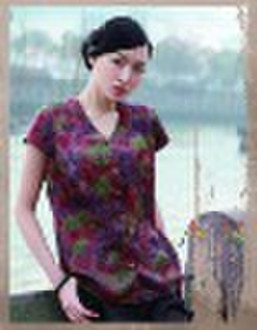 silk ladies garments