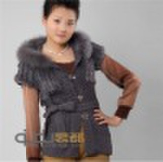 QD2001  Rabbit fur coat