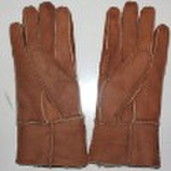 100% Genuine sheep skin gloves