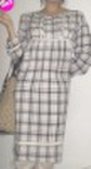 fashion check lady's dress