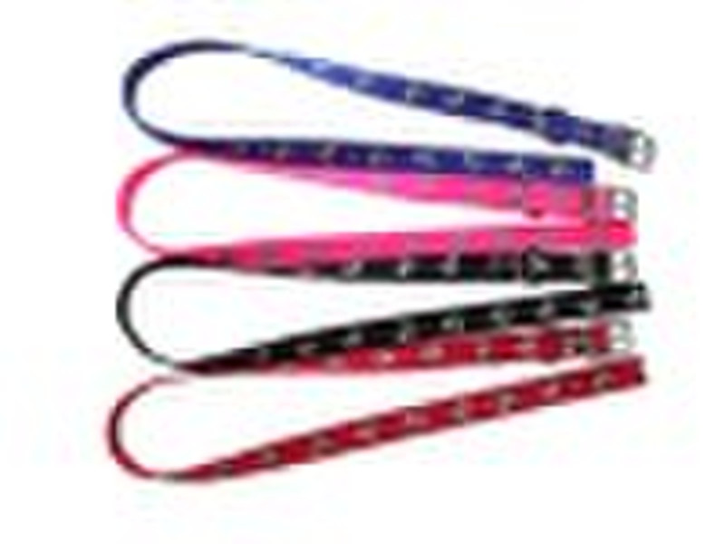 Adjustable Dog collars with reflective paws