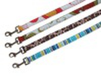 Dog leashes with canvas