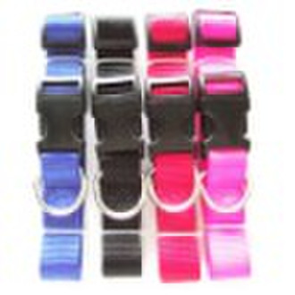 Nylon adjustable pet collars