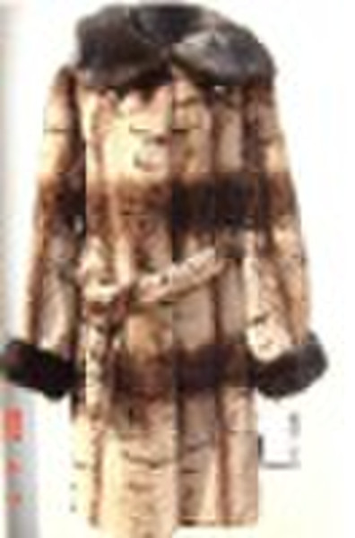 rex rabbit fur coat