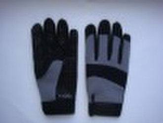 Silicon priting protective glove GJZ09-G