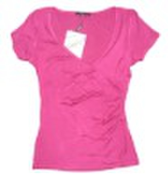 Ladies' Knitted S/S T-Shirt