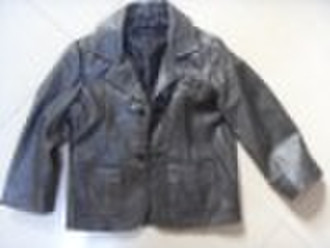 kids coat leather jacket garment children's la