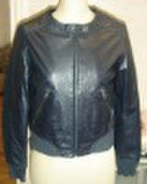 lady jacket leather jacket lady garment