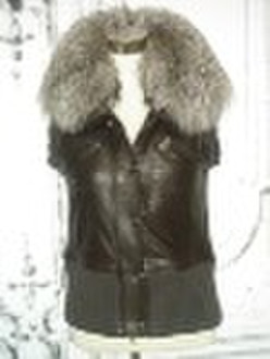 Lammleder mit Lederjacke-Dame Coat Dame