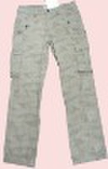 girl's long cotton pants