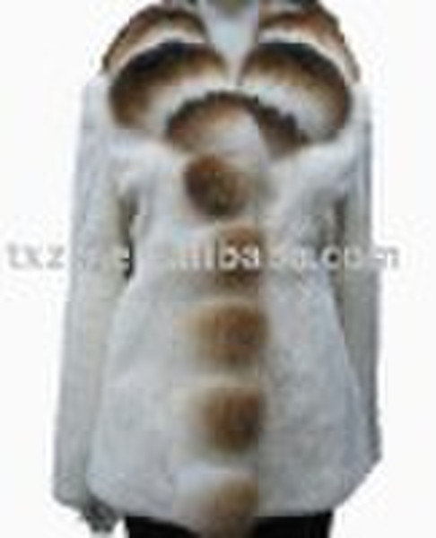 Rabbit fur garment