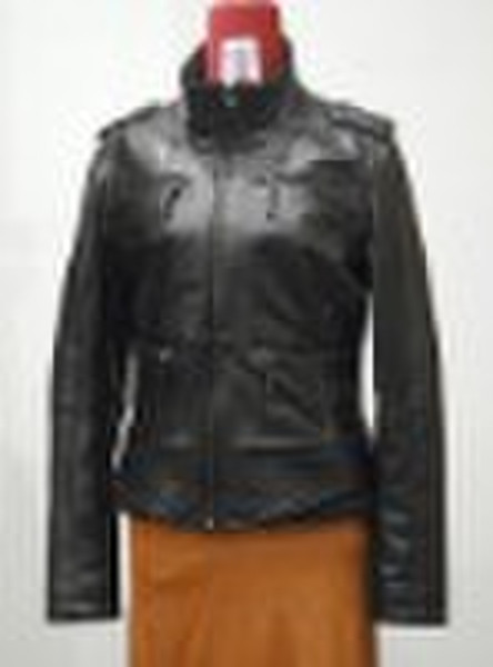 LADIES PIG LEATHER JACKET