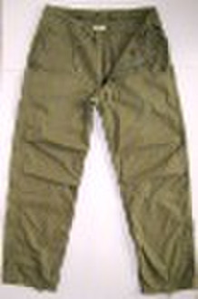 MEN'S WOVEN PANTS,nylon cotton fabric