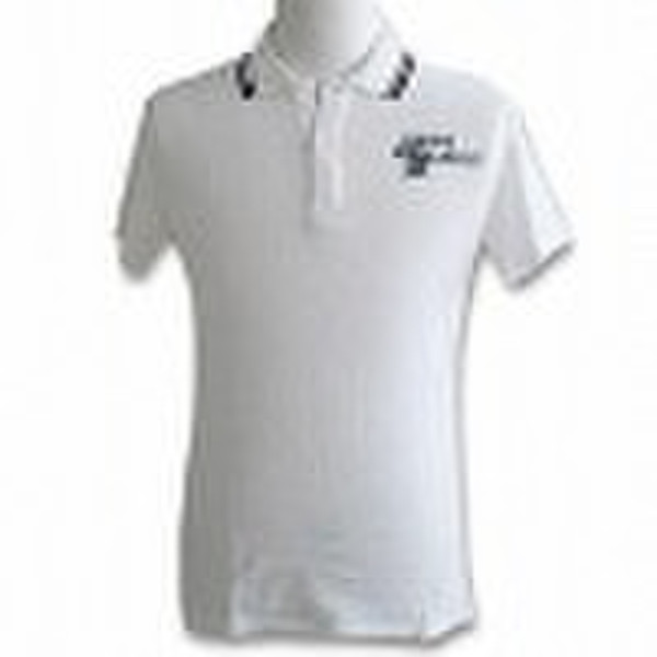 Men's Polo T-shirt, Made of 100% Cotton, Avail