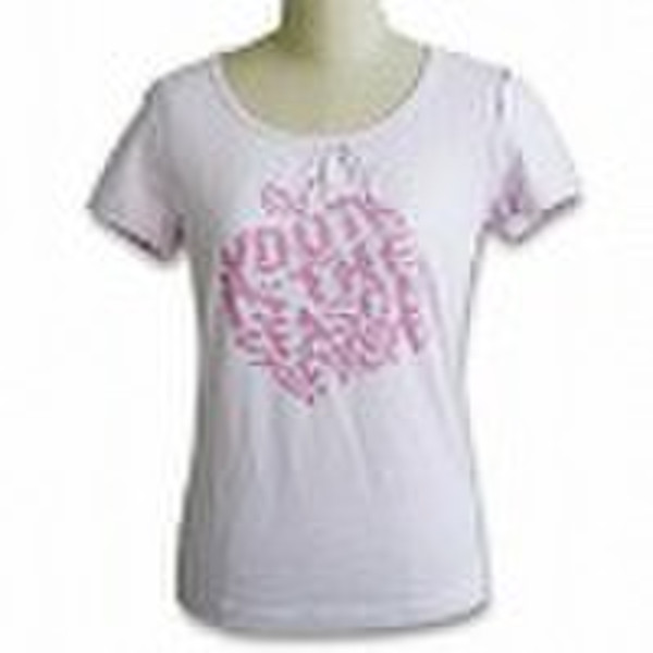 Women's 100% Cotton T-shirt, Available in S, M